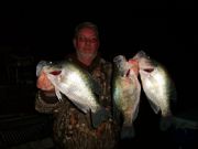 Sardis Lake&nbsp;Crappie King with 3 Slabs March 2008